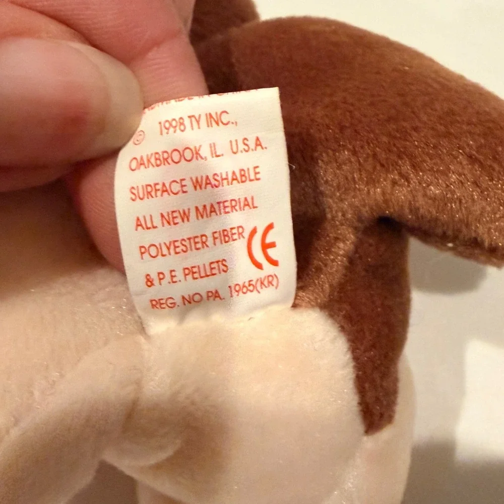 Ty Beanie Babies Dog Lot of 5 Tracker Fetch Spunky Scottie Error Tag Vintage